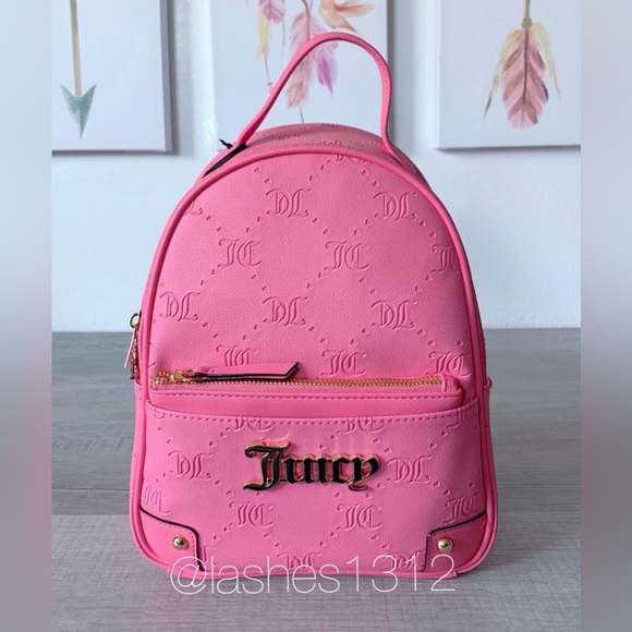 JUICY COUTURE Bag Mini Backpack with Pullout Pouch - Pink main image 8